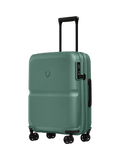 Antler 55cm Expandable Double Wheel Cabin Single Stripe Suitcase, 39L, Seagrass Green