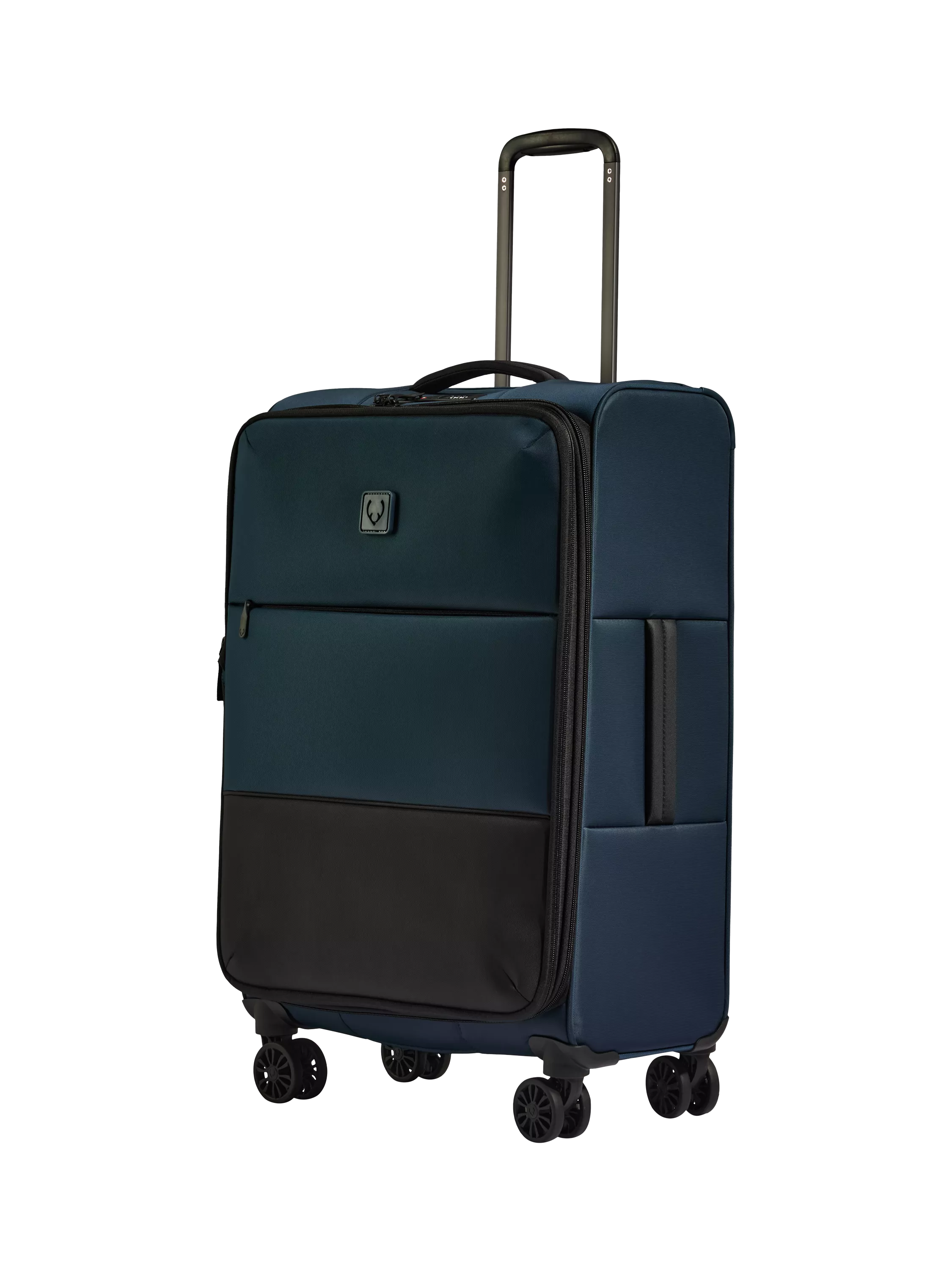 Antler Soft Stripe 2.0 Spinner Suitcase, 88L, Navy