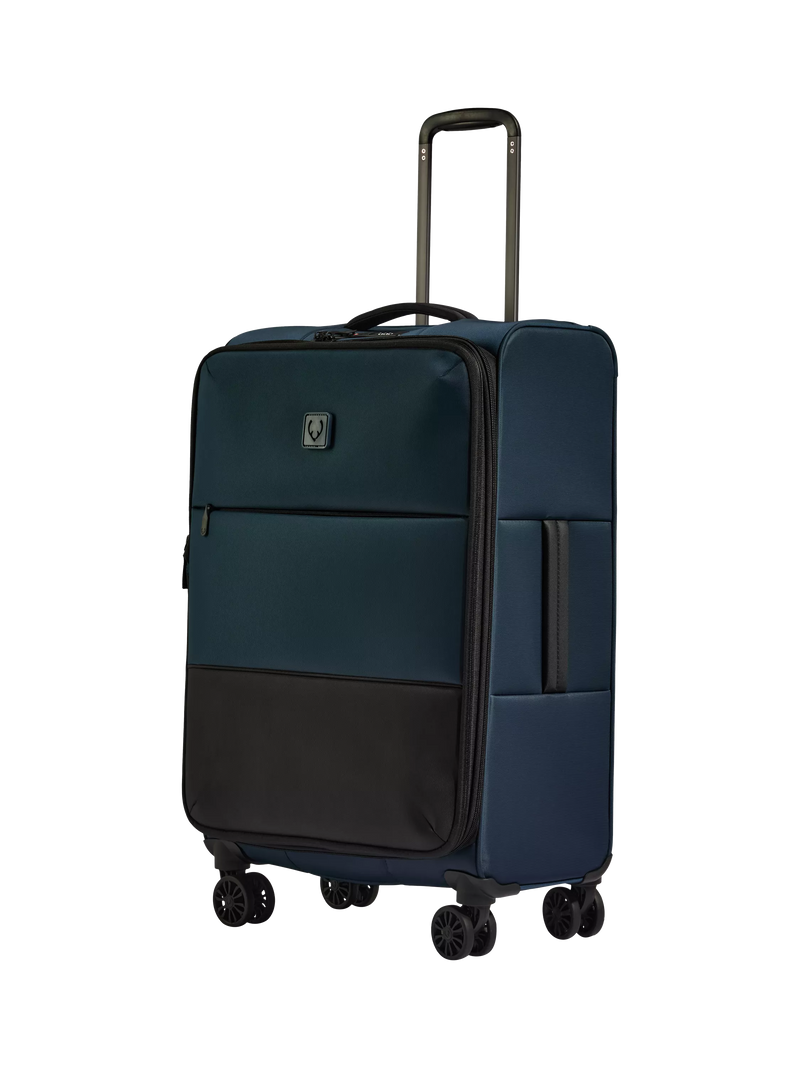 Antler Soft Stripe 2.0 Spinner Suitcase, 88L, Navy