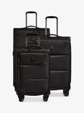 Antler Soft Stripe 2.0 expandable suitcase 81cm - British product