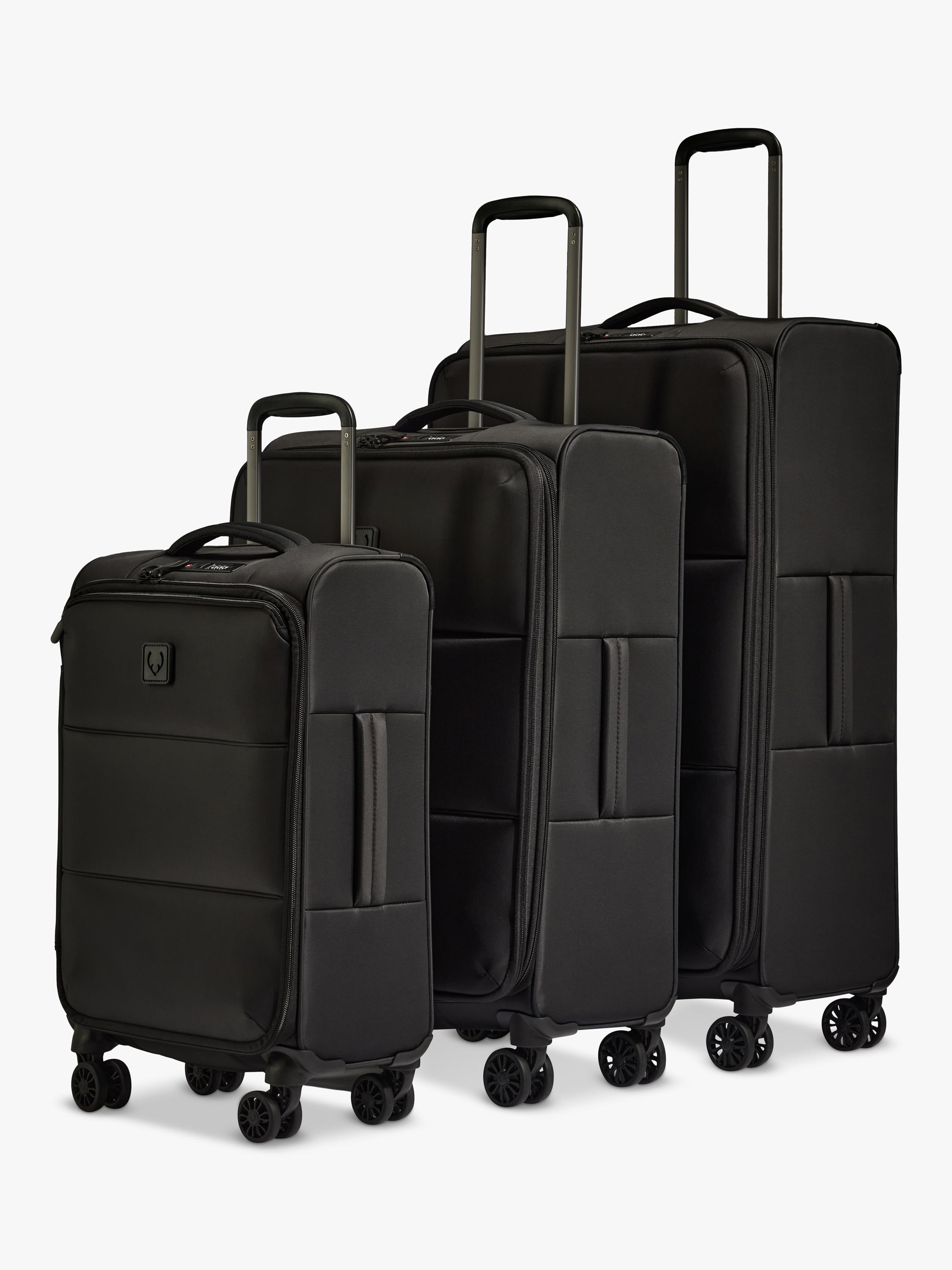 Antler Soft Stripe 2.0 expandable suitcase 81cm - British product