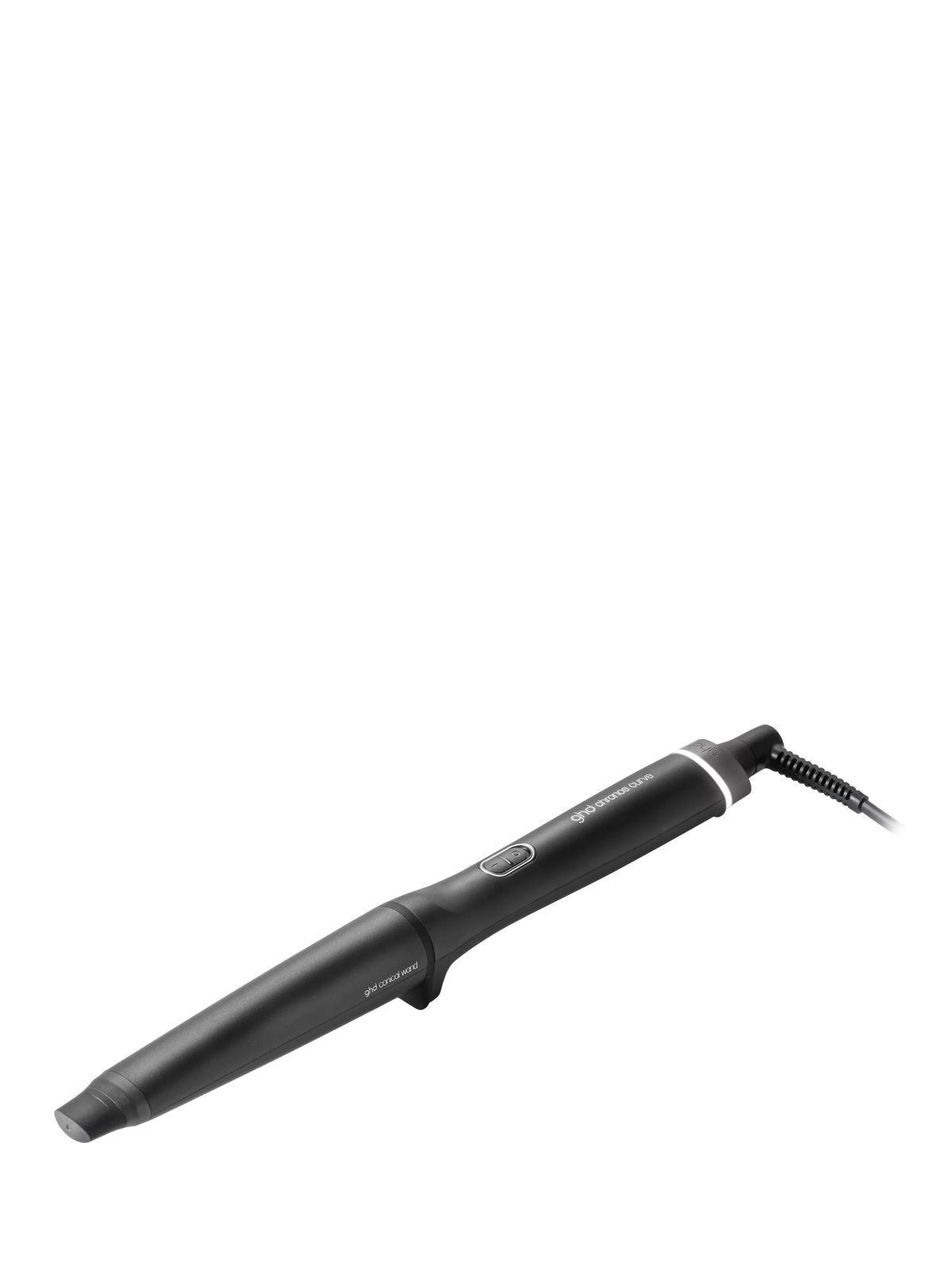 ghd Chronos Curve conical hair curler black, imported from the UK