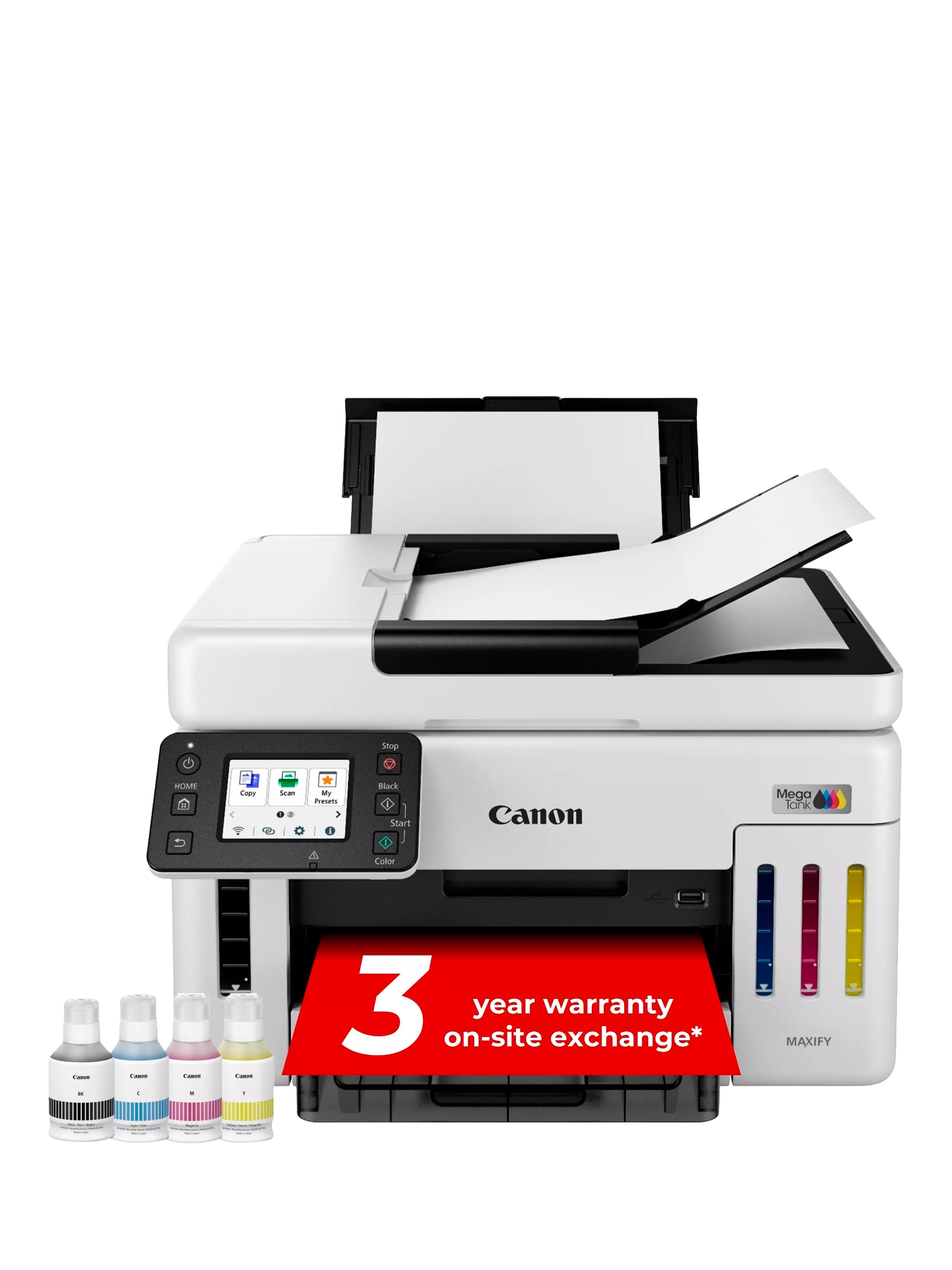 Canon MAXIFY GX6150 all-in-one printer white, imported from the UK