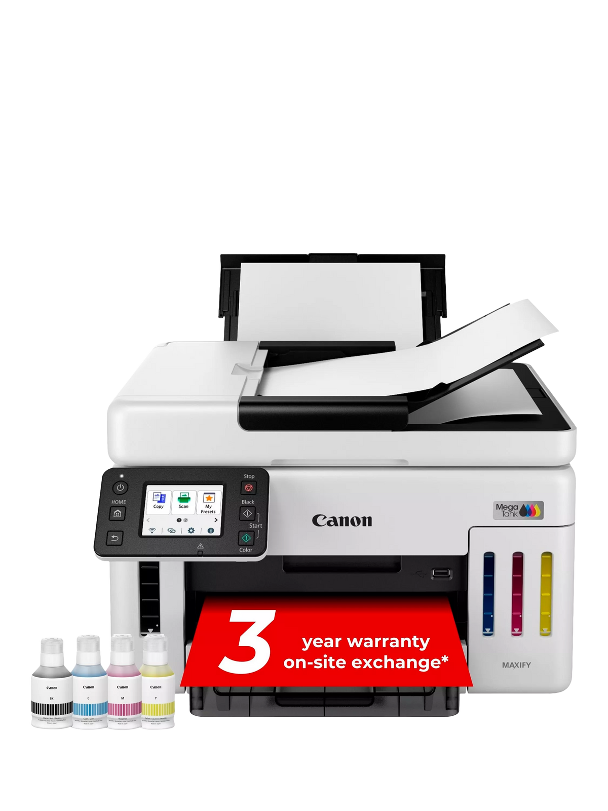 Canon MAXIFY GX6150 all-in-one printer white, imported from the UK