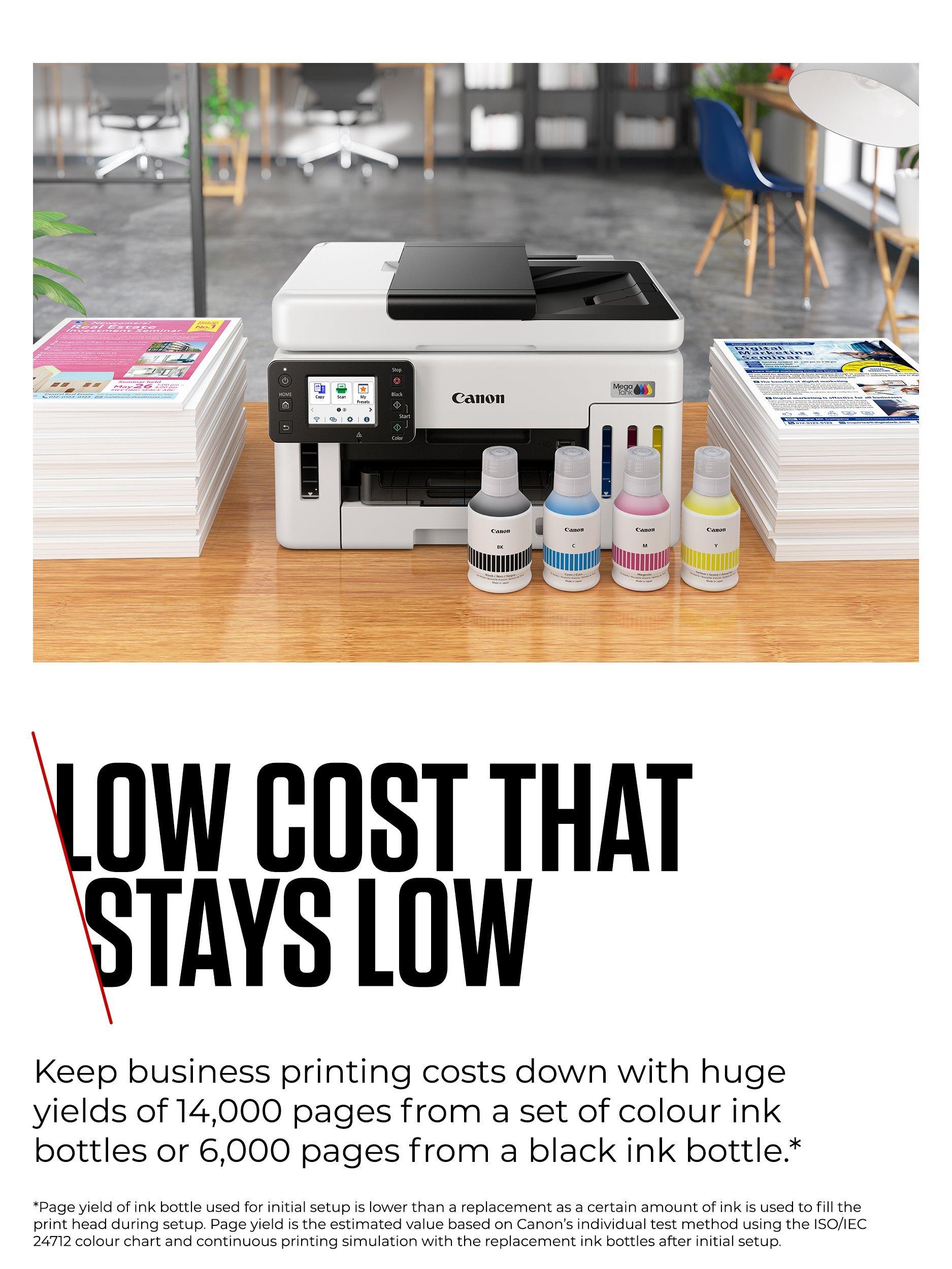 Canon MAXIFY GX6150 all-in-one printer white, imported from the UK