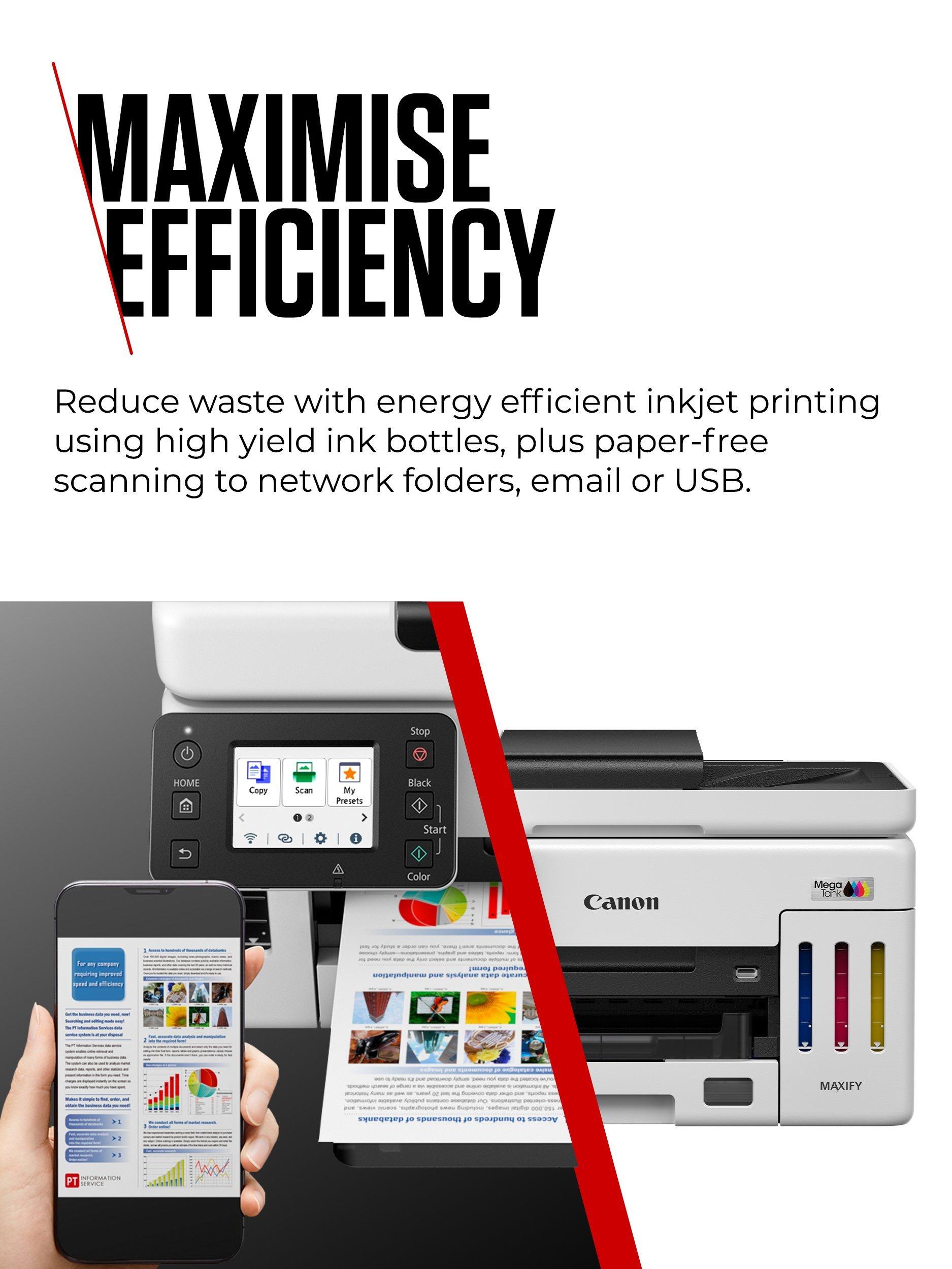 Canon MAXIFY GX6150 all-in-one printer white, imported from the UK
