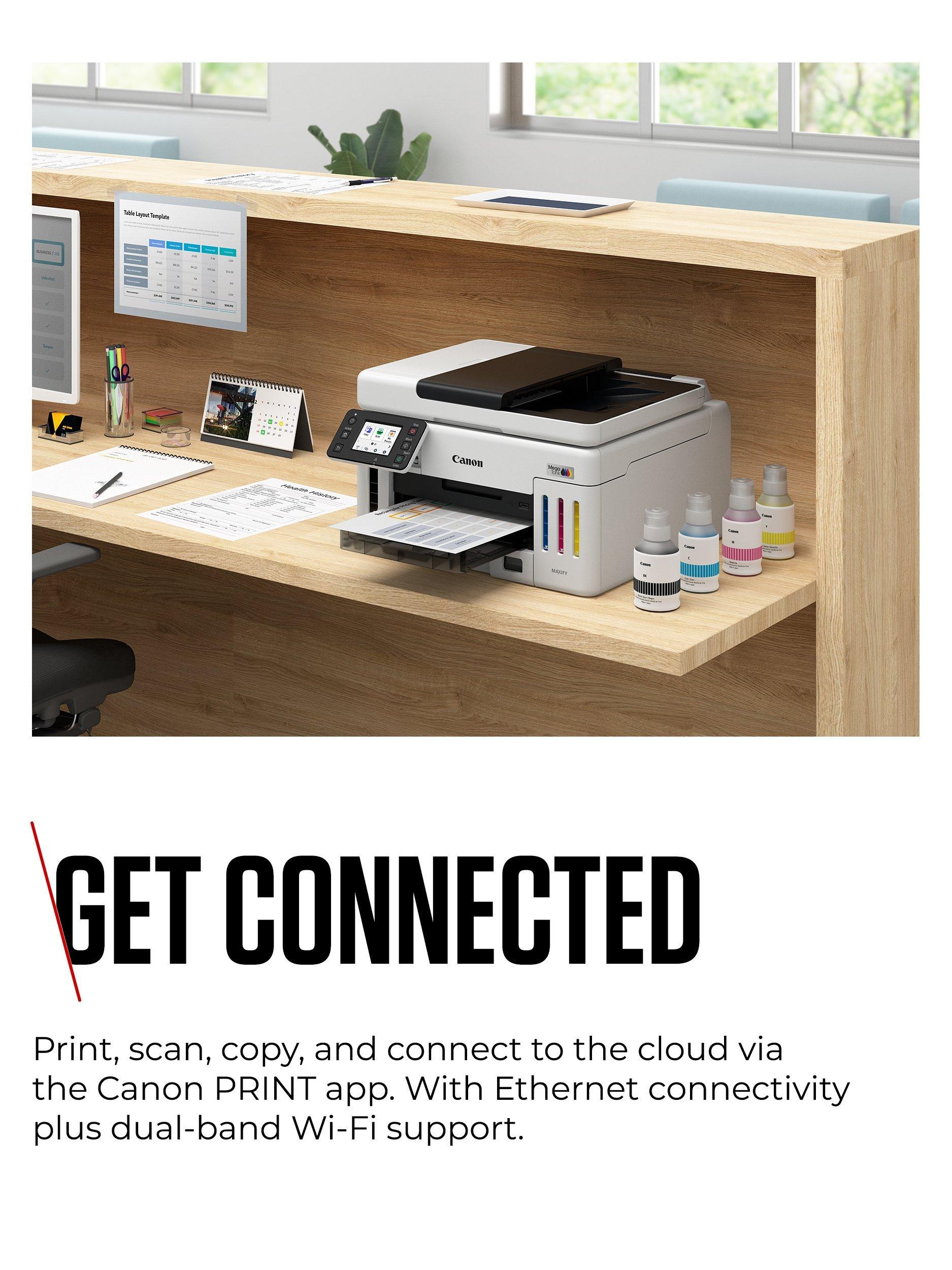 Canon MAXIFY GX6150 all-in-one printer white, imported from the UK