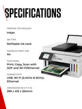 Canon MAXIFY GX6150 all-in-one printer white, imported from the UK