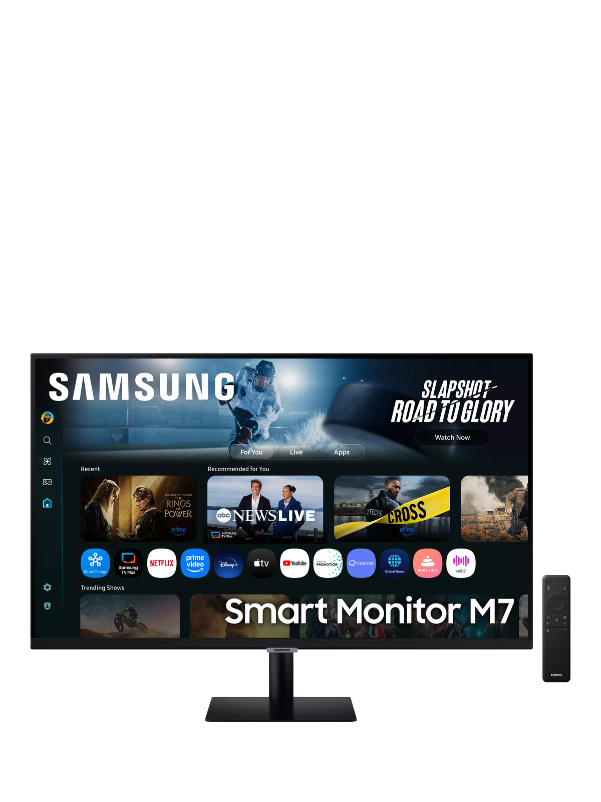 Samsung M70F 32 4K smart monitor, imported from the UK