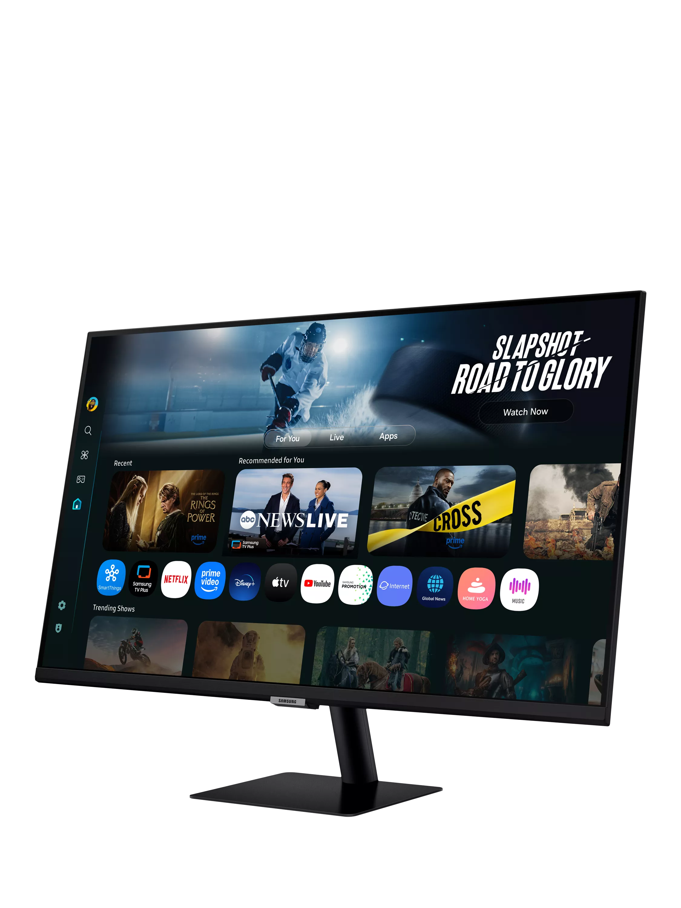 Samsung M70F 32 4K smart monitor, imported from the UK