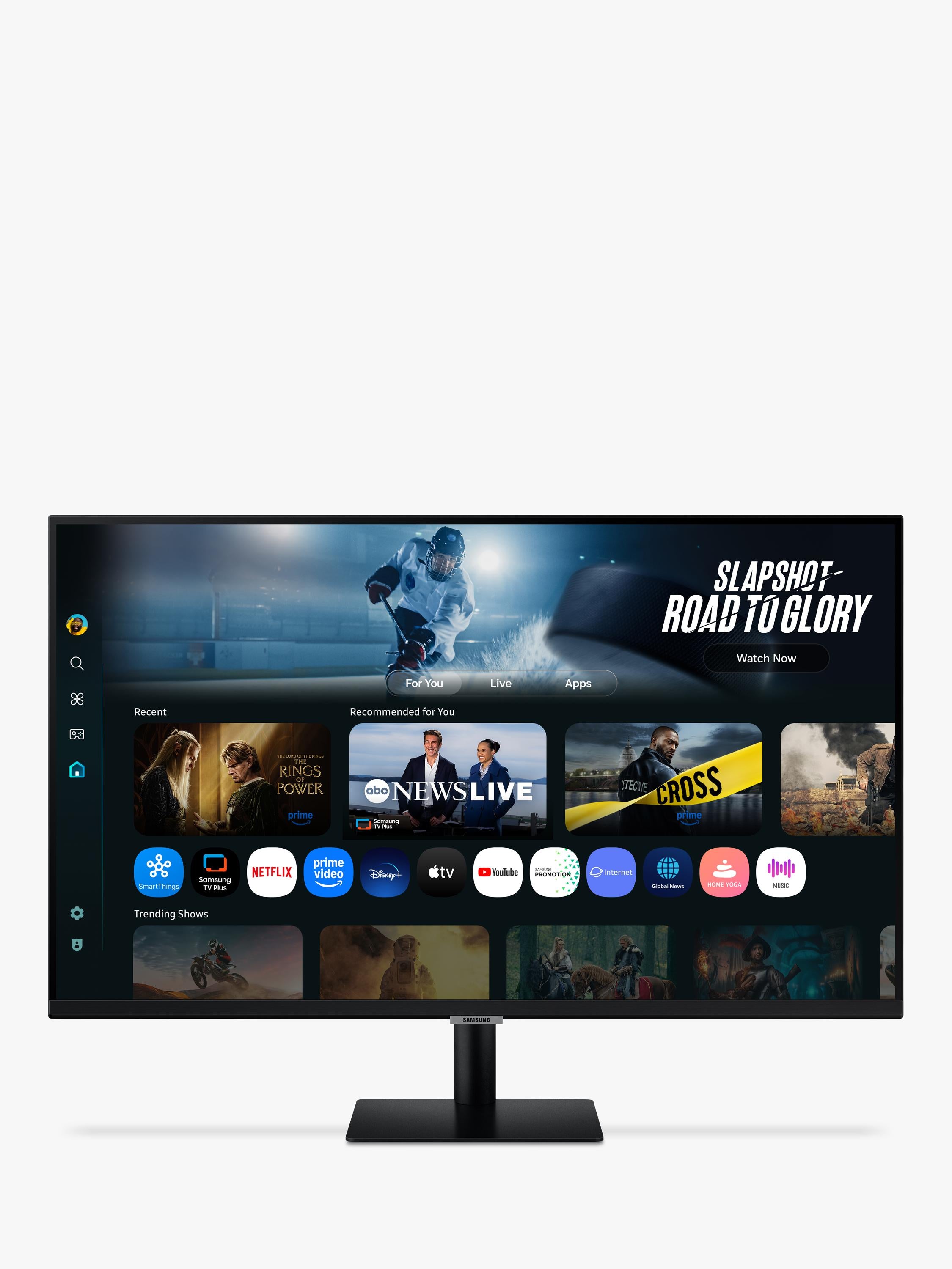 Samsung M70F 32 4K smart monitor, imported from the UK