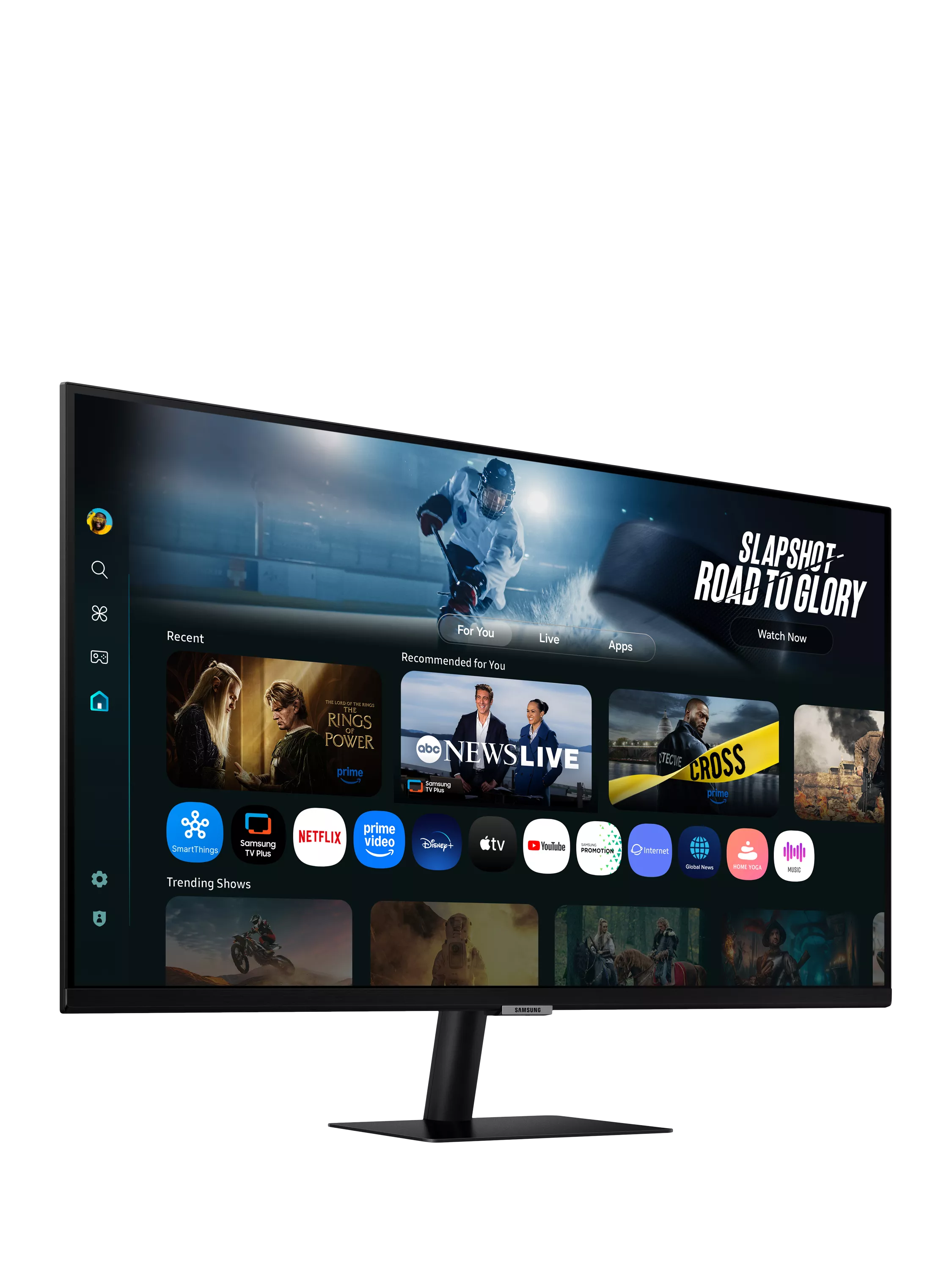 Samsung M70F 32 4K smart monitor, imported from the UK