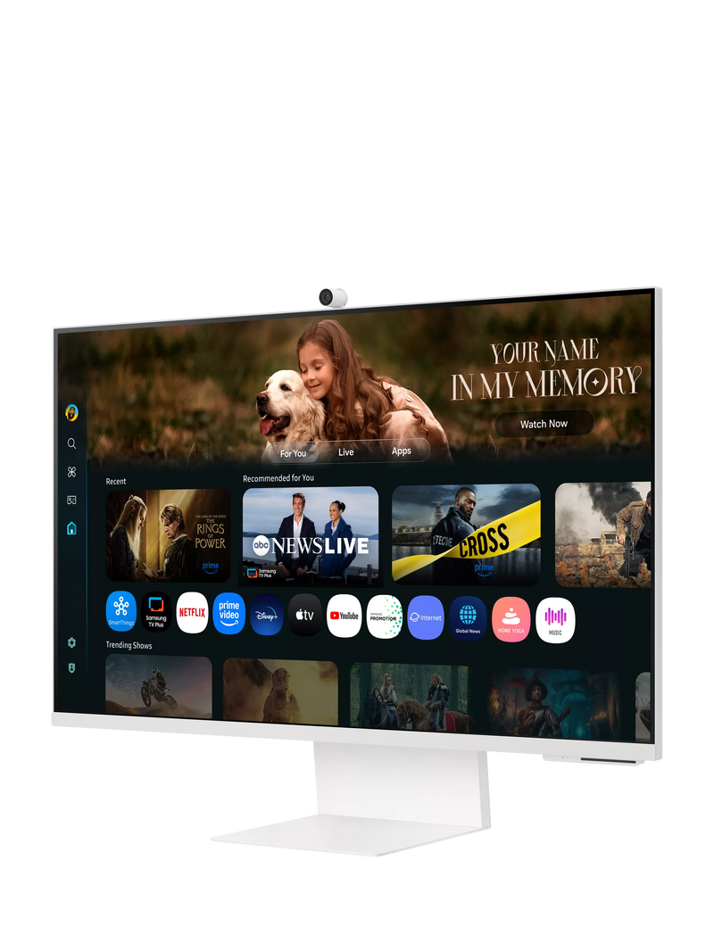 Samsung 32 inch 4K UHD smart monitor, imported from the UK