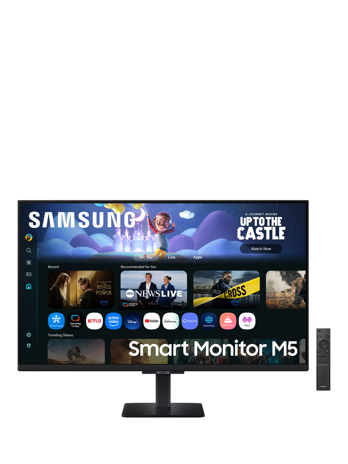 Samsung 32-inch Full HD Smart Monitor black (British brand)