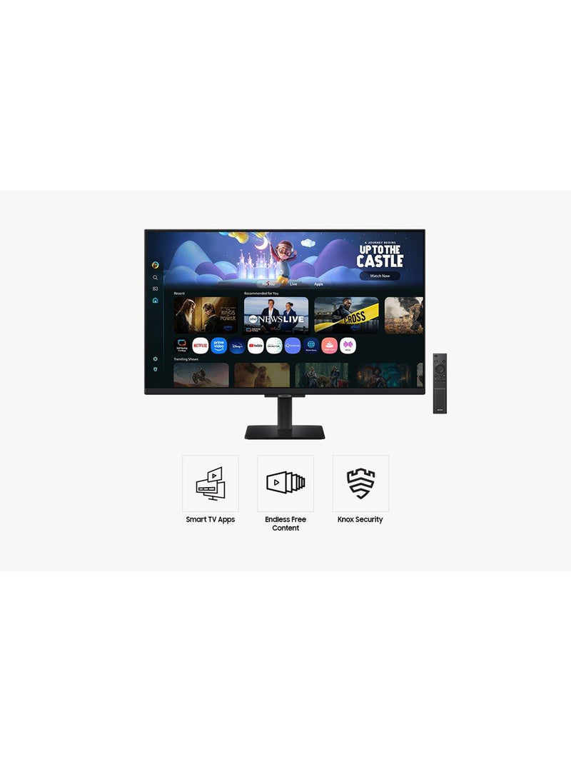 Samsung 32-inch Full HD Smart Monitor black (British brand)