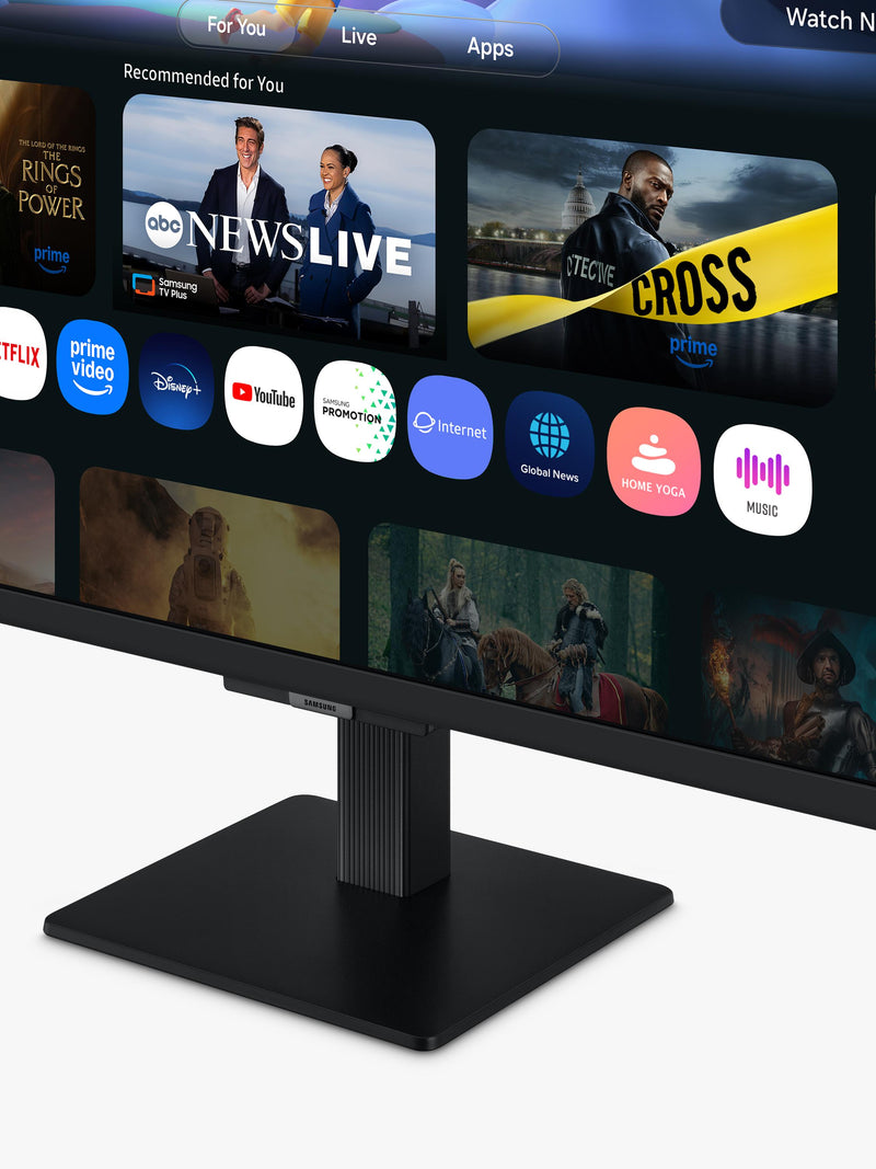Samsung 32-inch Full HD Smart Monitor black (British brand)