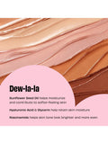 Benefit Dew The Benetint makeup gift set with rose stain and highlighter (British brand)