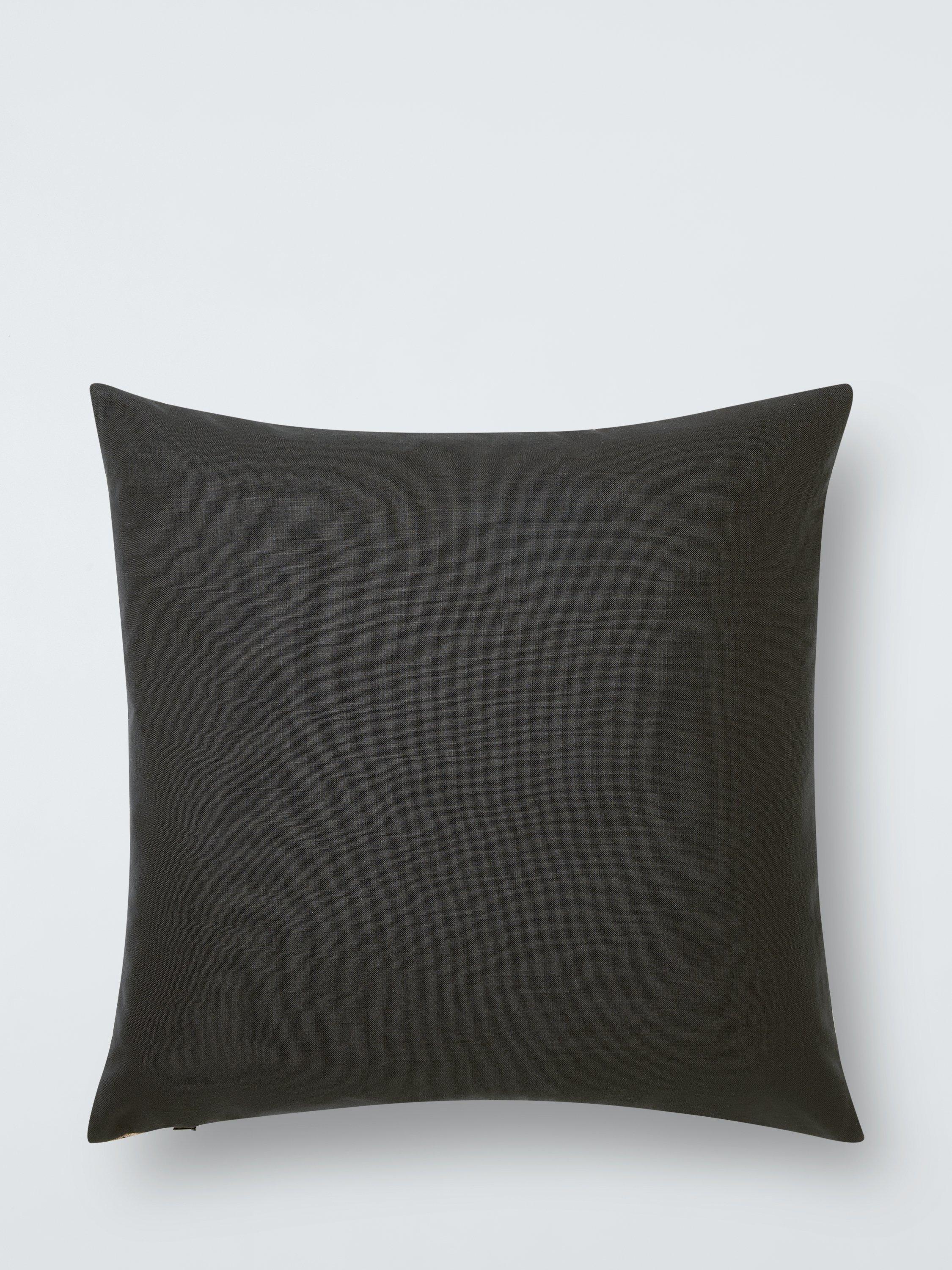 John Lewis Canna Embroidered Cushion 50x50cm (British brand)