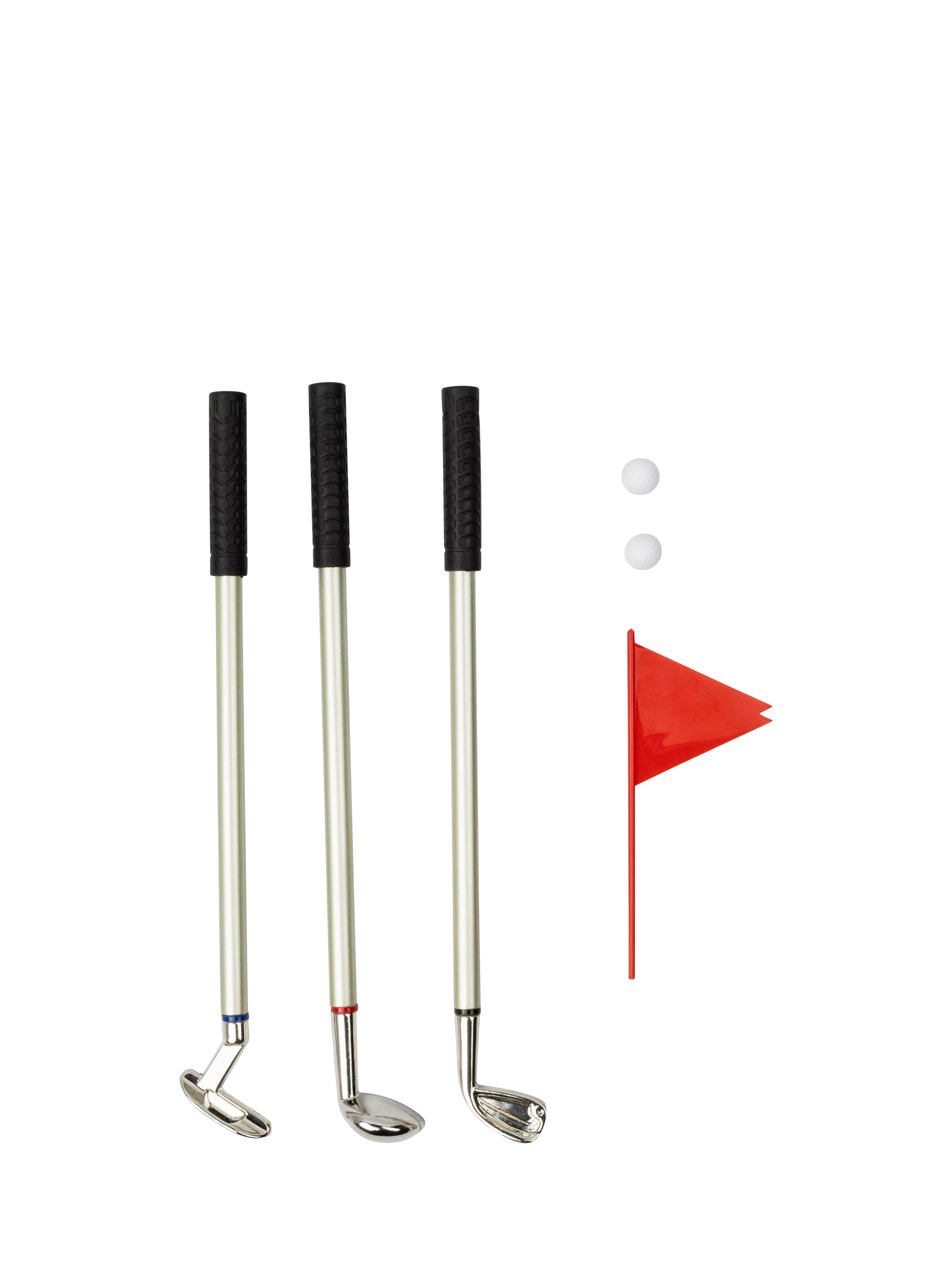 Gentlemen's Hardware Golf Club Pen Set with mini putt green, imported from the UK