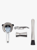 Gentlemen's Hardware Bartender's Kit Black, imported from the UK