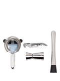 Gentlemen's Hardware Bartender's Kit Black, imported from the UK