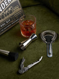 Gentlemen's Hardware Bartender's Kit Black, imported from the UK