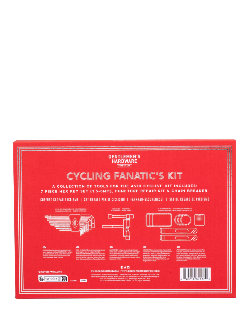 Gentlemen's Hardware Cycling Fanatic's Kit - British product