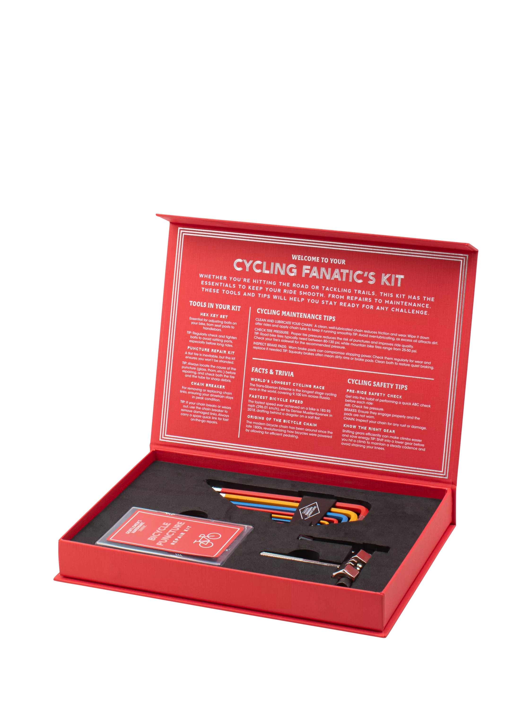Gentlemen's Hardware Cycling Fanatic's Kit - British product
