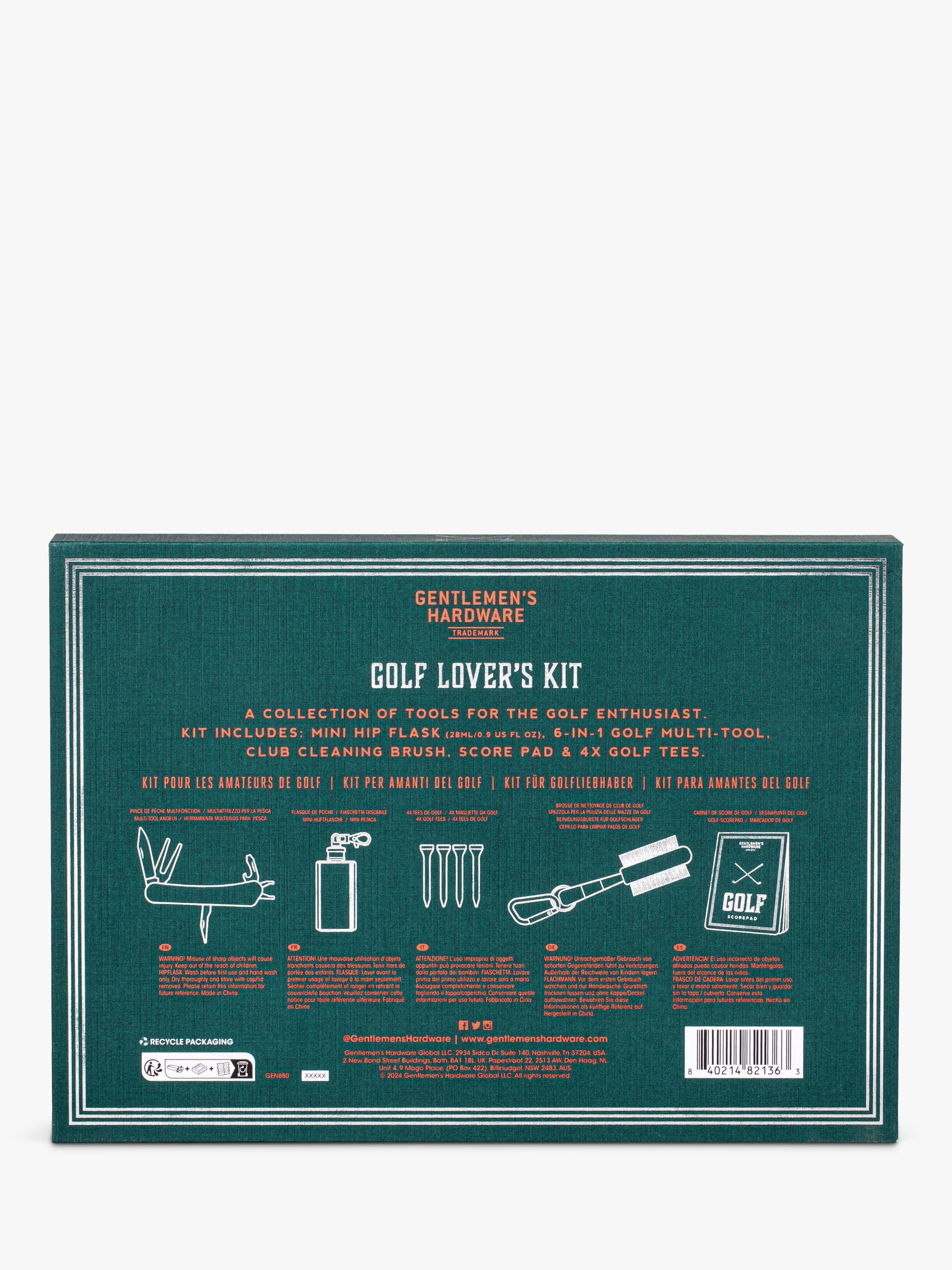 Gentlemen's Hardware Golf Kit, UK version