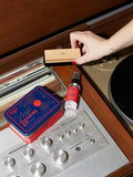 Gentlemen's Hardware vinyl cleaning kit with brush fluid and cloth, imported from the UK