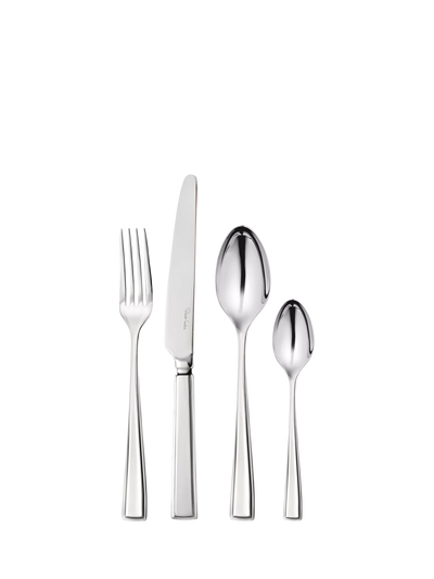John Lewis Robert Welch Fairford Bright Stainless Steel Cutlery Set, 24 Piece/6 Place Settings- Buy online at McGrocer