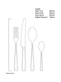 Robert Welch Fairford Bright cutlery set 42 piece (British brand)