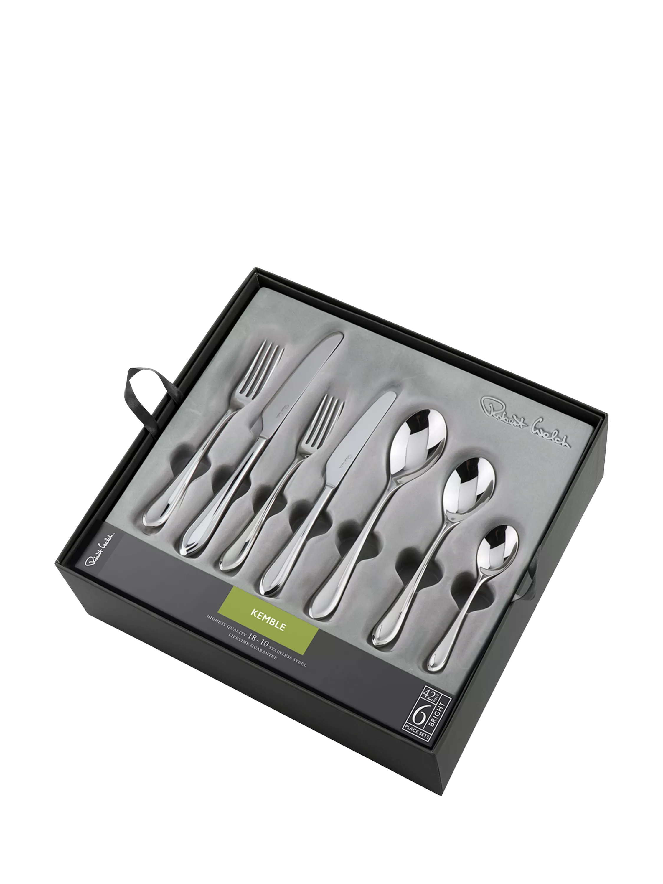 Robert Welch Kemble Bright cutlery set 42 piece - British product