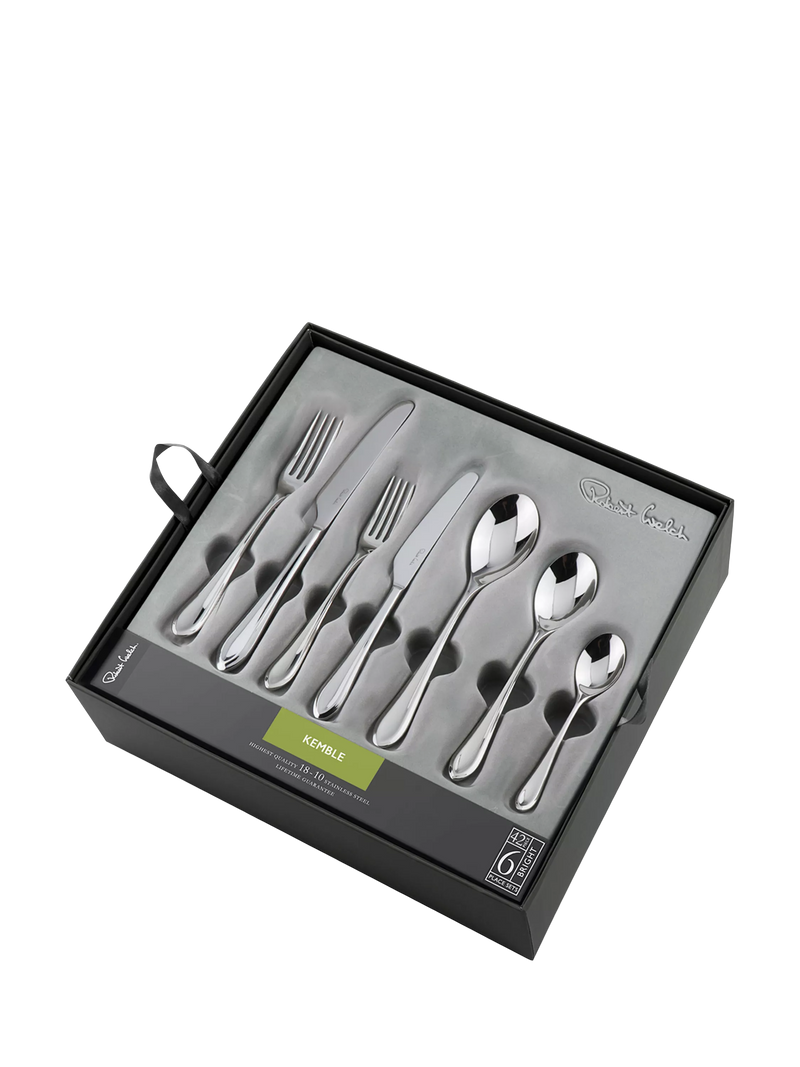 Robert Welch Kemble Bright cutlery set 42 piece - British product