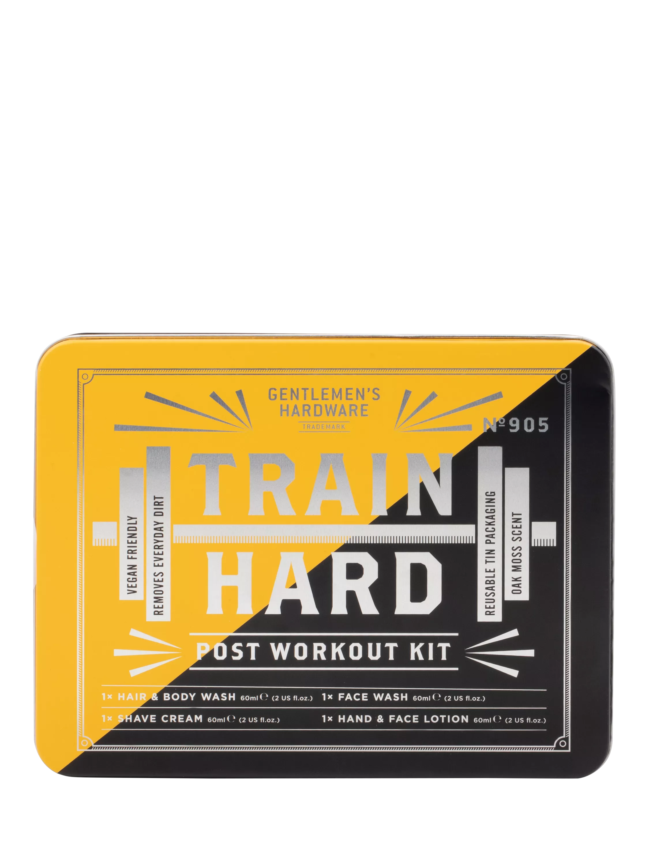 Gentlemen's Hardware Post Gym Kit grooming set 520g, UK version
