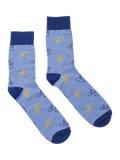 Gentlemen's Hardware blue bike socks in a can, imported from the UK