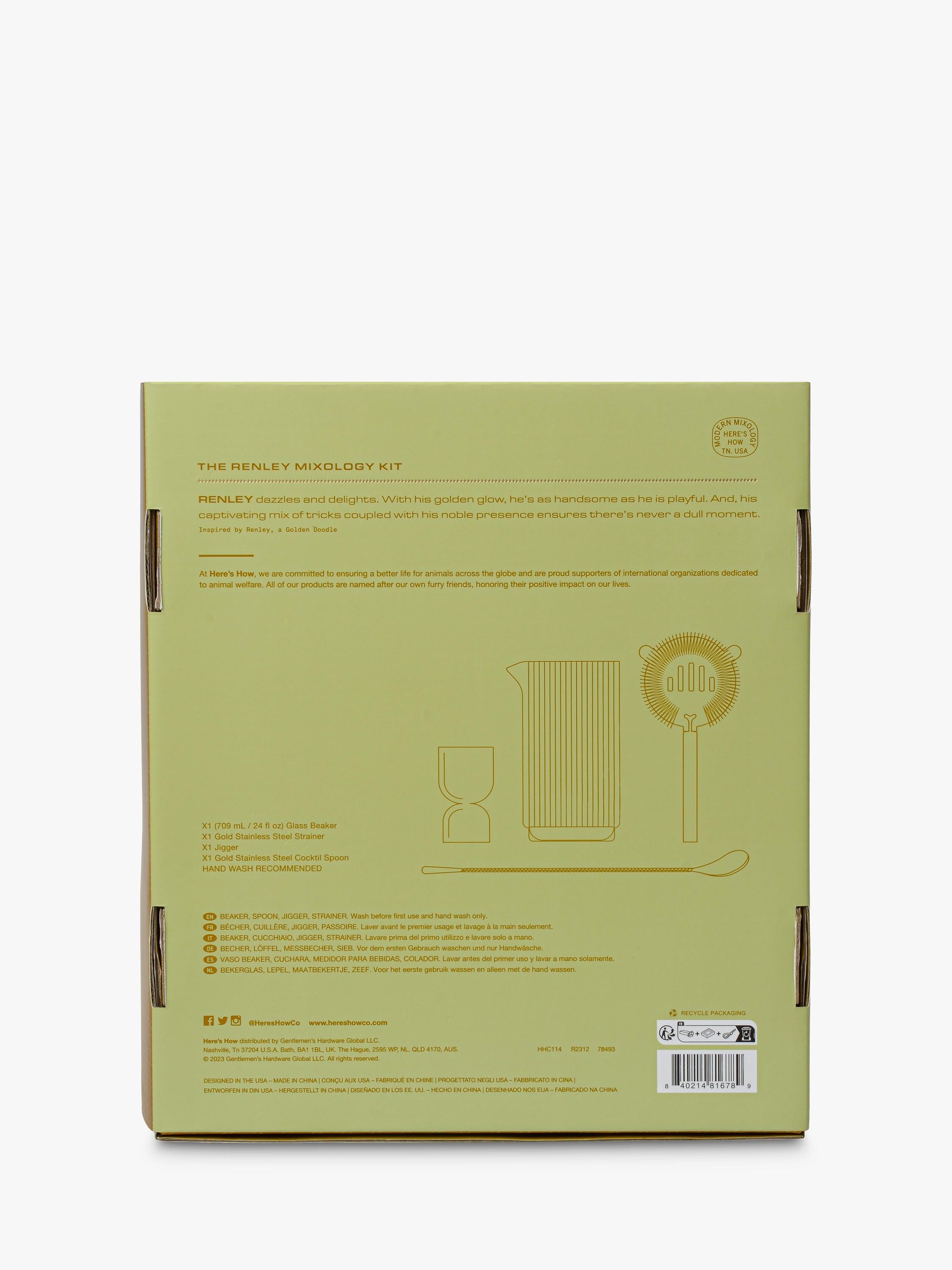 Here's How Renley Gold Bar Tool Set, UK version