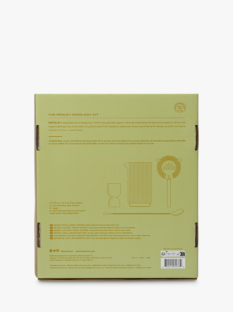 Here's How Renley Gold Bar Tool Set, UK version