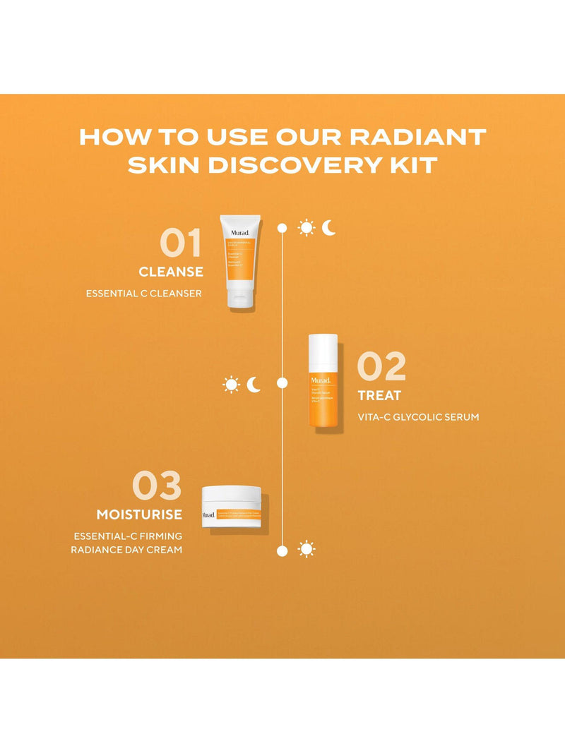 Murad skincare gift set Radiant Skin Discovery - British product