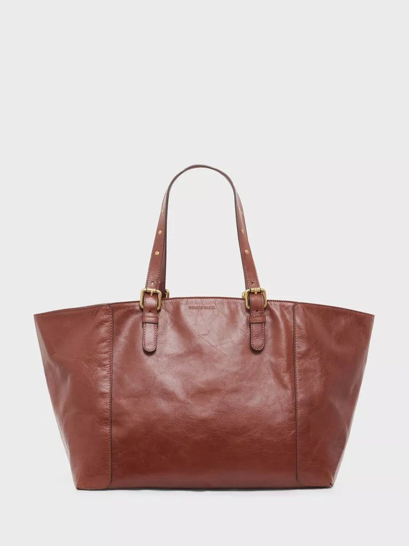 Gerard Darel Simple Leather Tote Bag, UK version