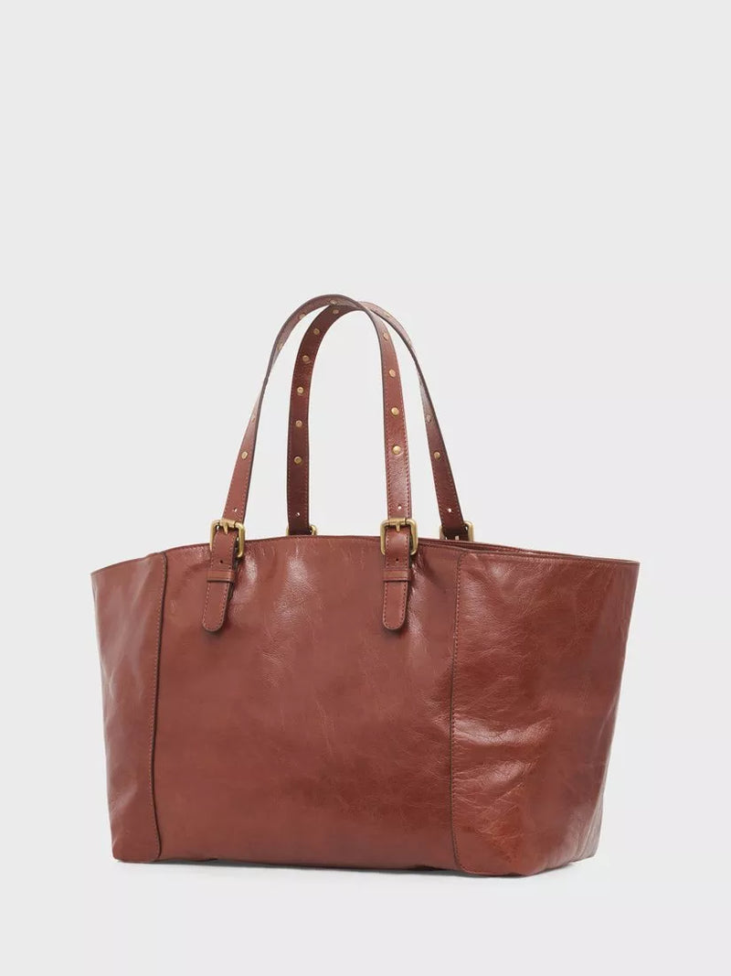 Gerard Darel Simple Leather Tote Bag, UK version