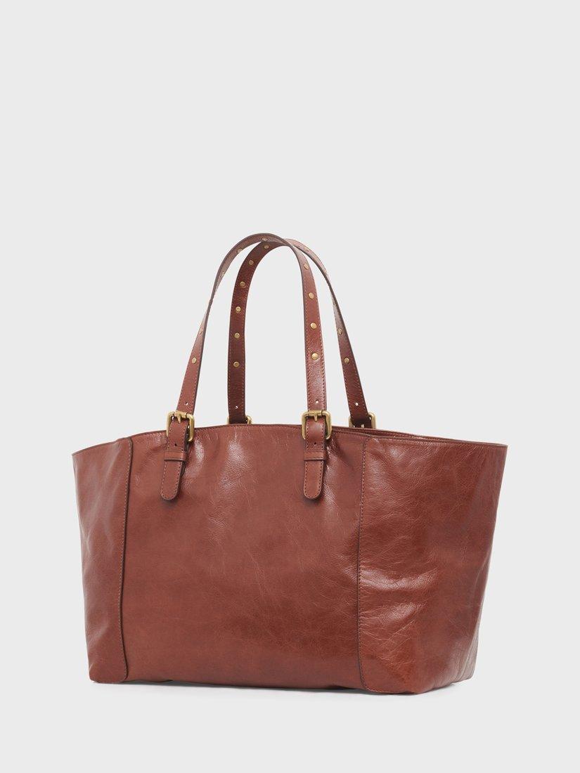Gerard Darel Simple Leather Tote Bag, UK version