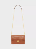 Gerard Darel Cognac leather crossbody bag - British product