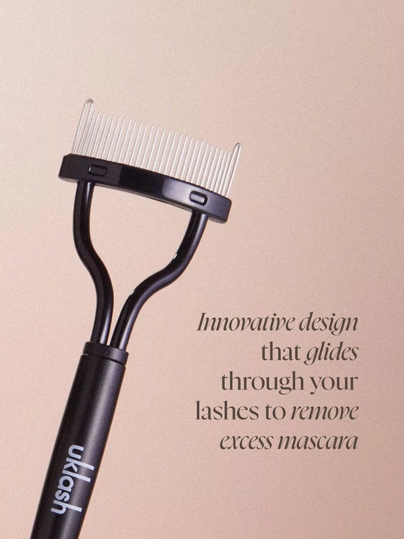 UKLASH Lash Separator metal comb c-curve (British brand)