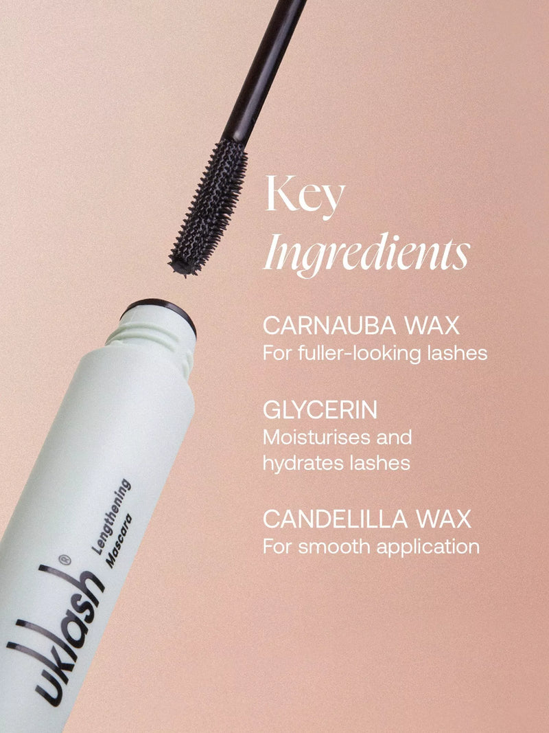 UKLASH lengthening mascara black 7g (British brand)