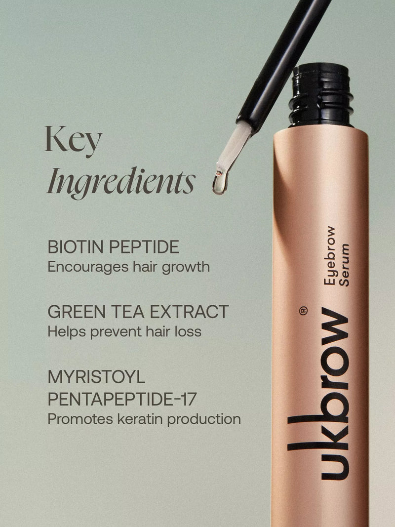 UKLASH UKBROW Eyebrow Serum 3ml, imported from the UK