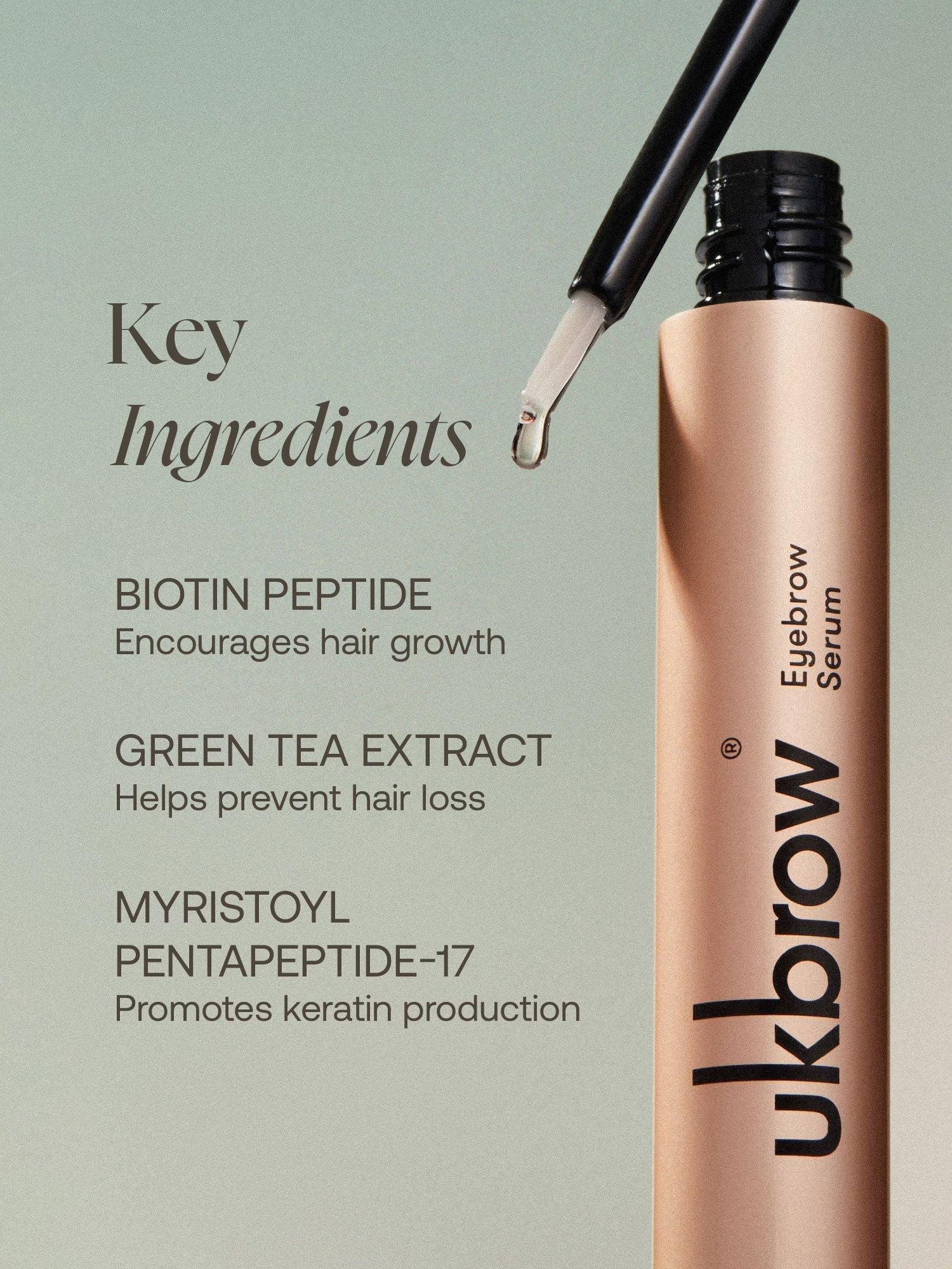 UKLASH UKBROW Eyebrow Serum 3ml, imported from the UK