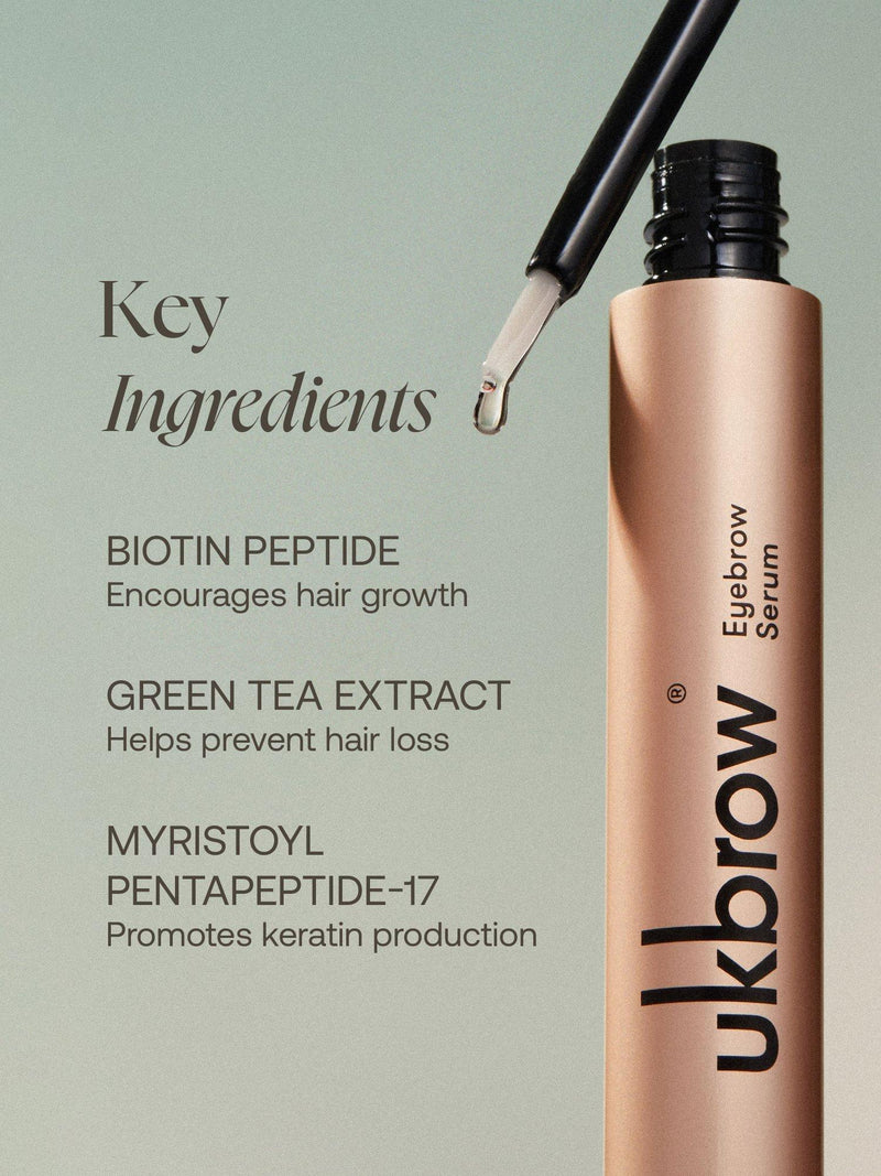 UKLASH UKBROW Eyebrow Serum 3ml, imported from the UK