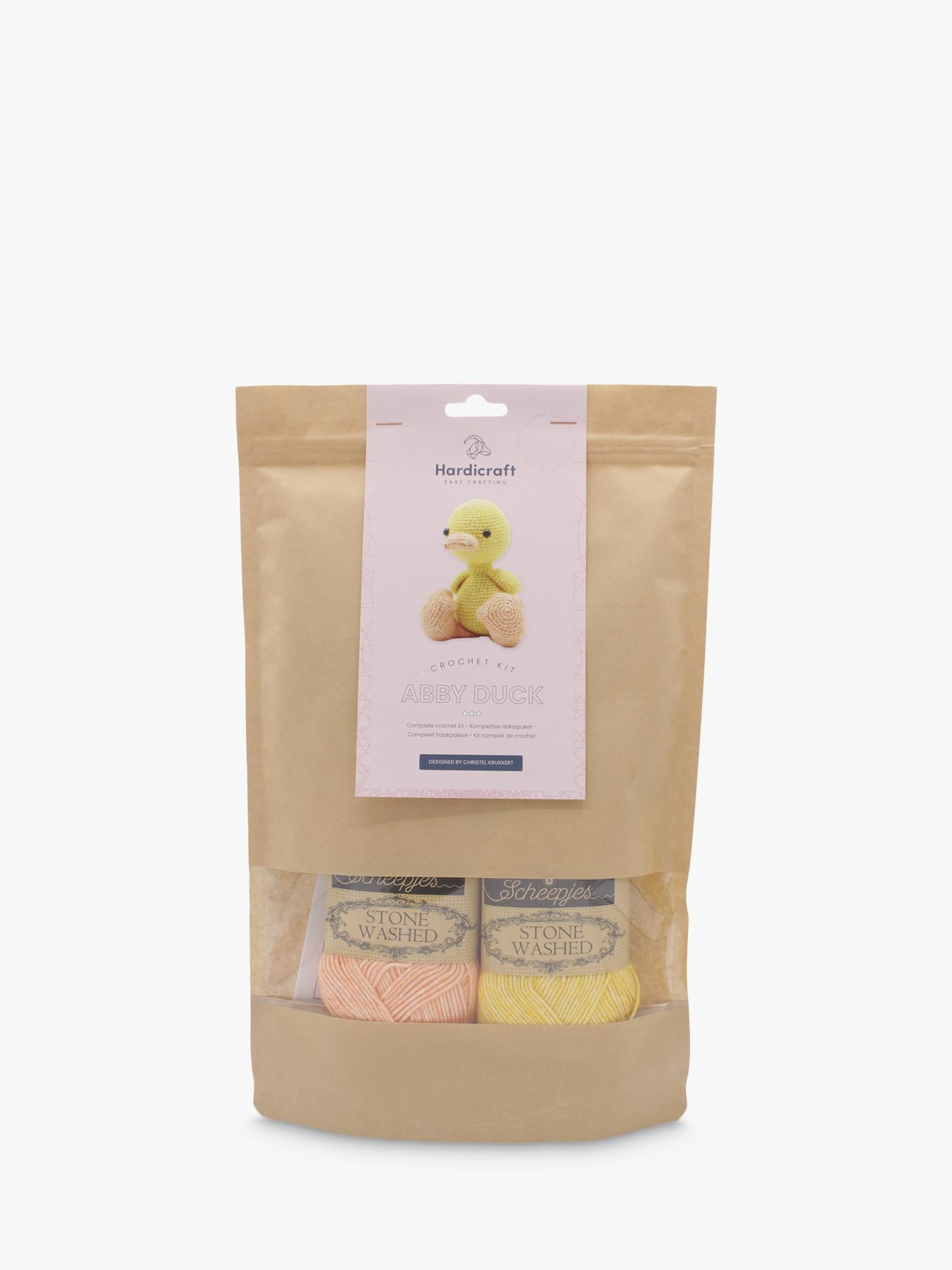 Hardicraft Abby Duck Crochet Kit Complete Set, UK version