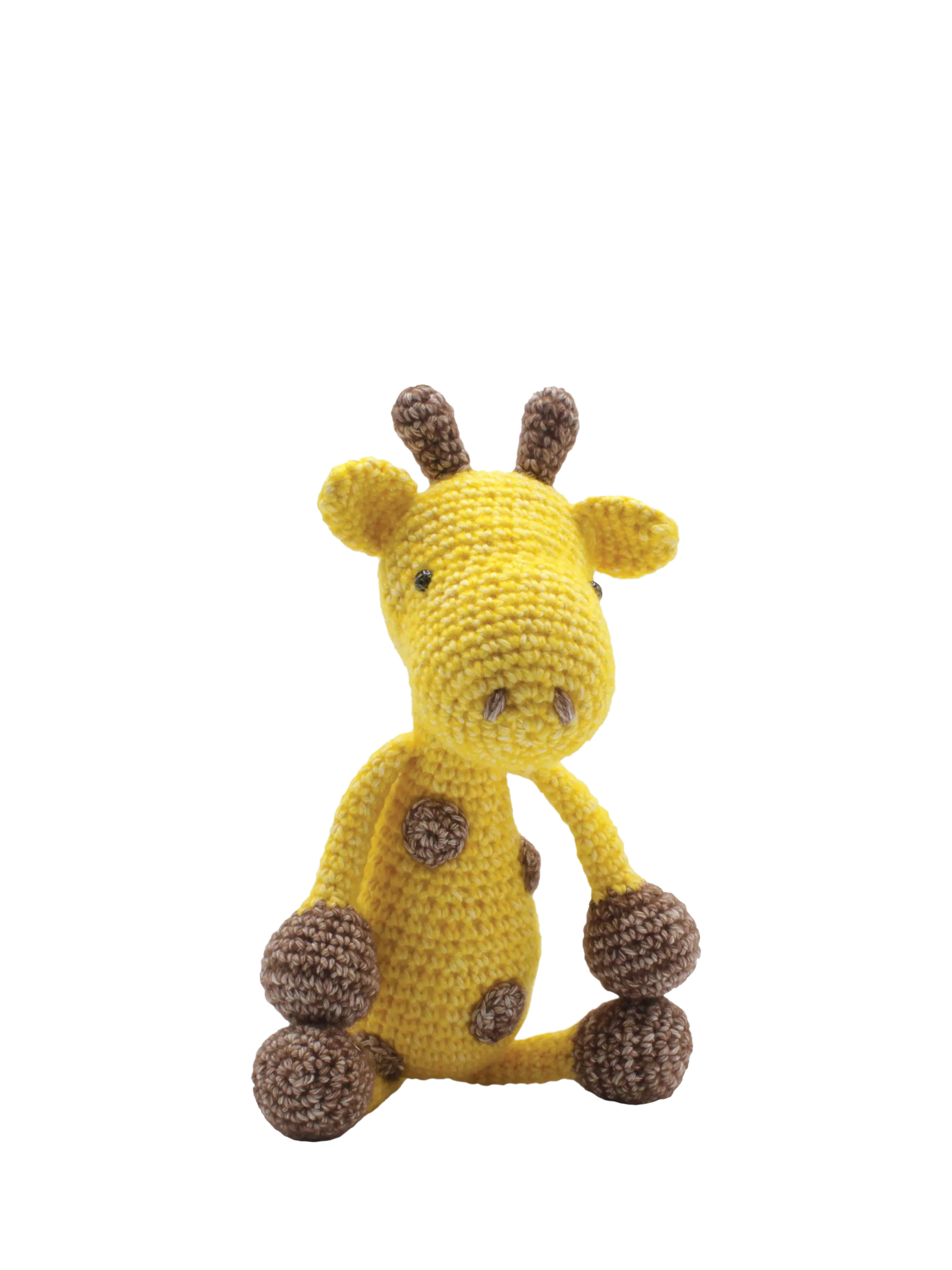 Hardicraft George Giraffe Crochet Kit, UK version